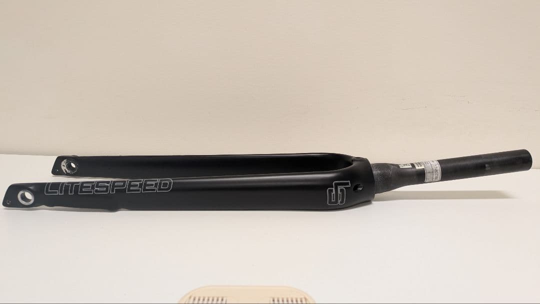 LITESPEED グラベルロード　フロントフォーク カーボン製 ブラック