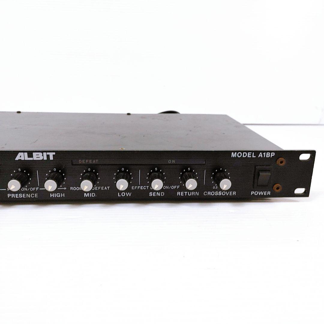 ALBIT BASS PRE AMP A1BP ベースプリアンプラック