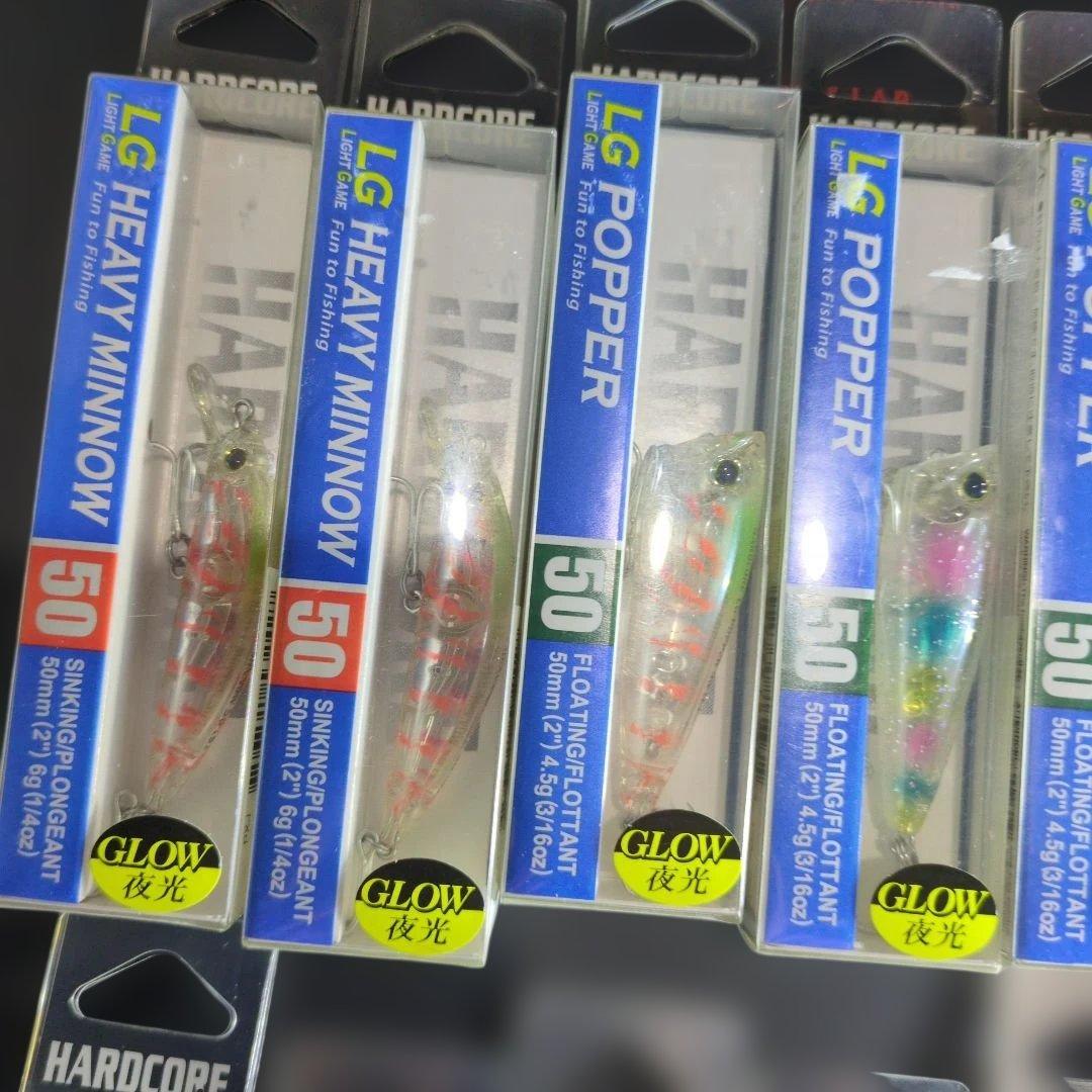 デュエルDUEL LG HEAVY MINNOW & POPPER５０mm