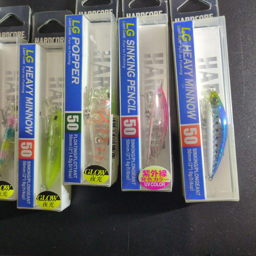 デュエルDUEL LG HEAVY MINNOW & POPPER５０mm