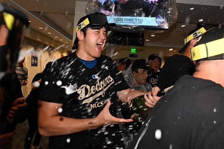 BLACKL　大谷翔平NLCS優勝9SEVENTYCAPFREE