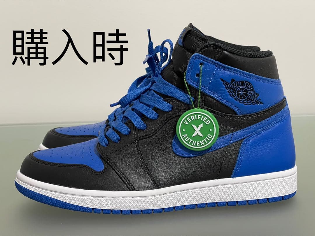 Nike Air Jordan 1 Retro  Blueハイ25.5