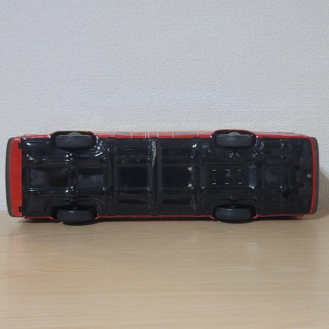 昭和レトロ PMA製 ブリキ はとバス 40cm