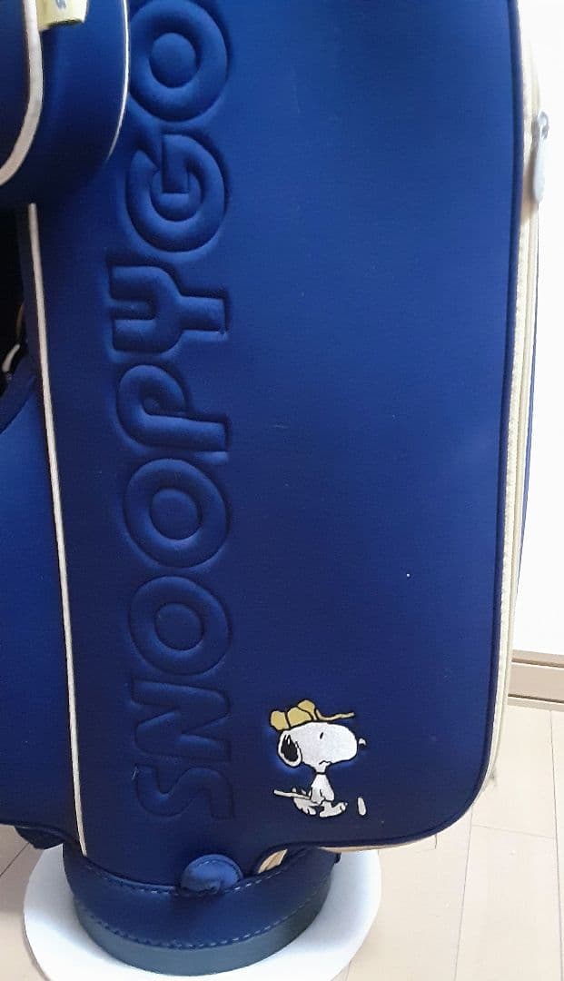 【希少】SNOOPY GOLF スヌーピー キャディバッグ ゴルフバッグ