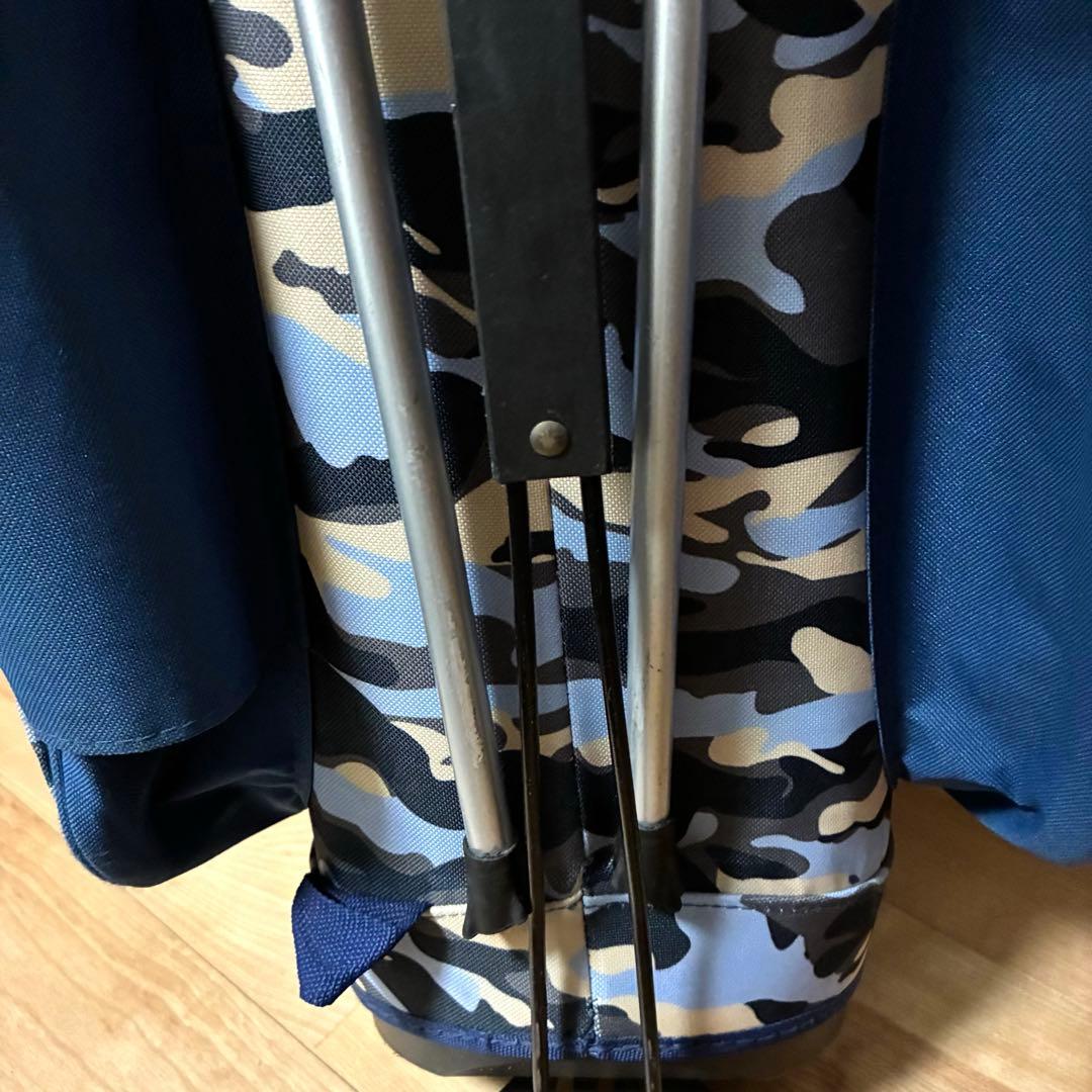 AZROF アズロフ スタンド型 軽量 キャディバッグ カモフラージュ柄