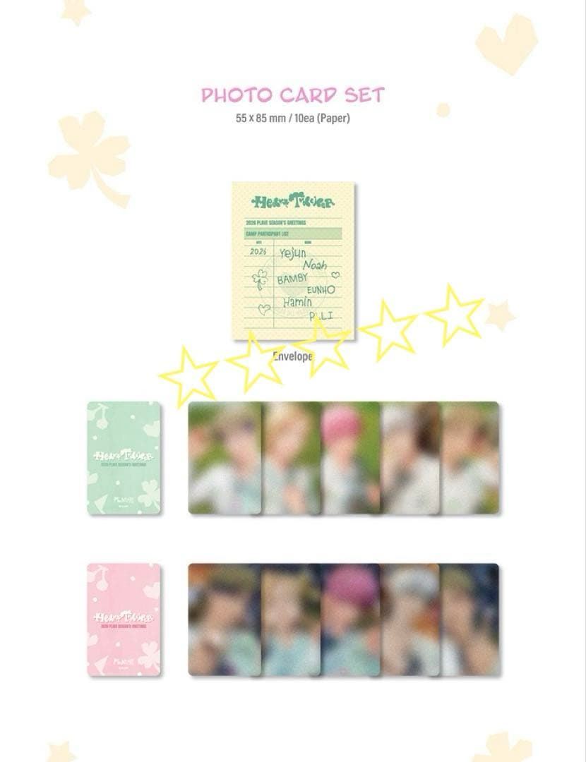 PLAVE 2026 SEASON’S GREETINGS 特典フォトカード付き