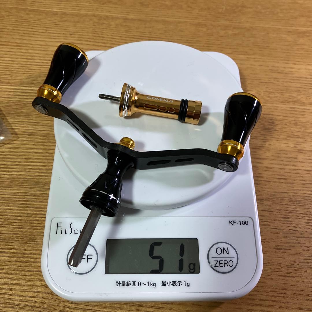 美品　ダイワ　6角軸用　ゴメクサス100mm ダブルハンドル　スタンド　セット①
