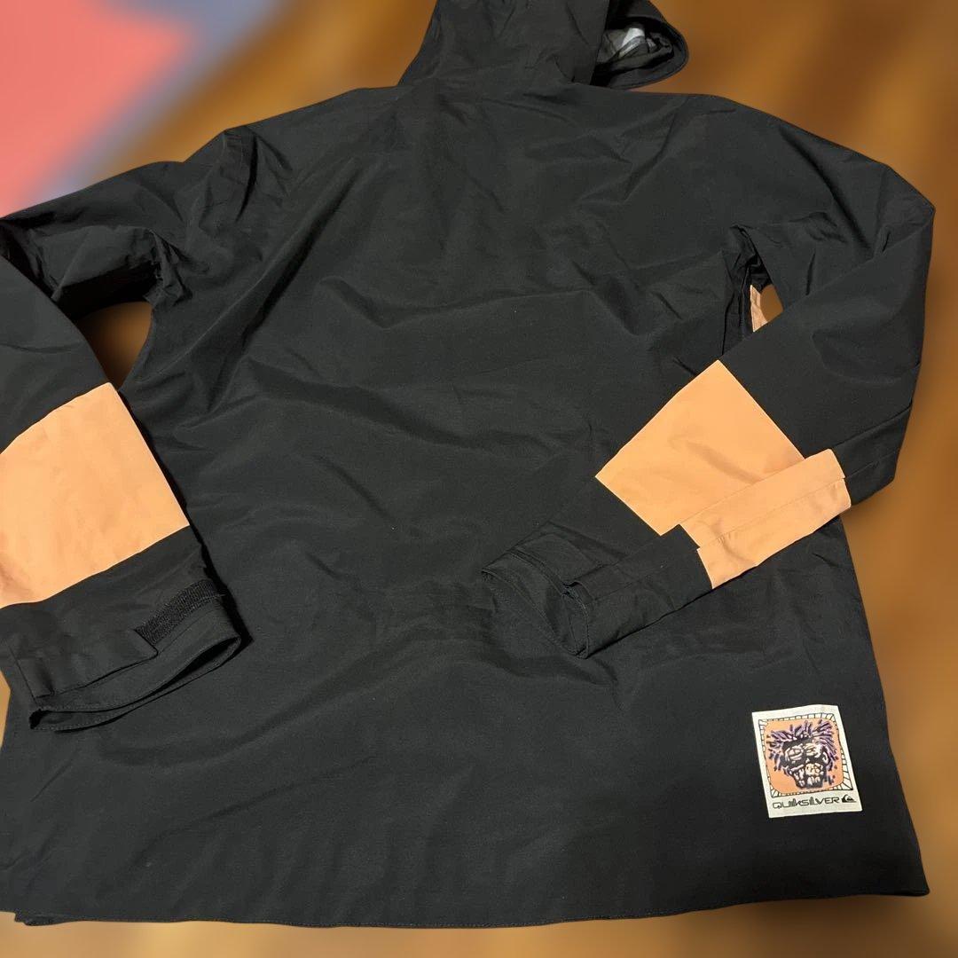QUIKSILVER スノーボードウェア M 黒/オレンジ