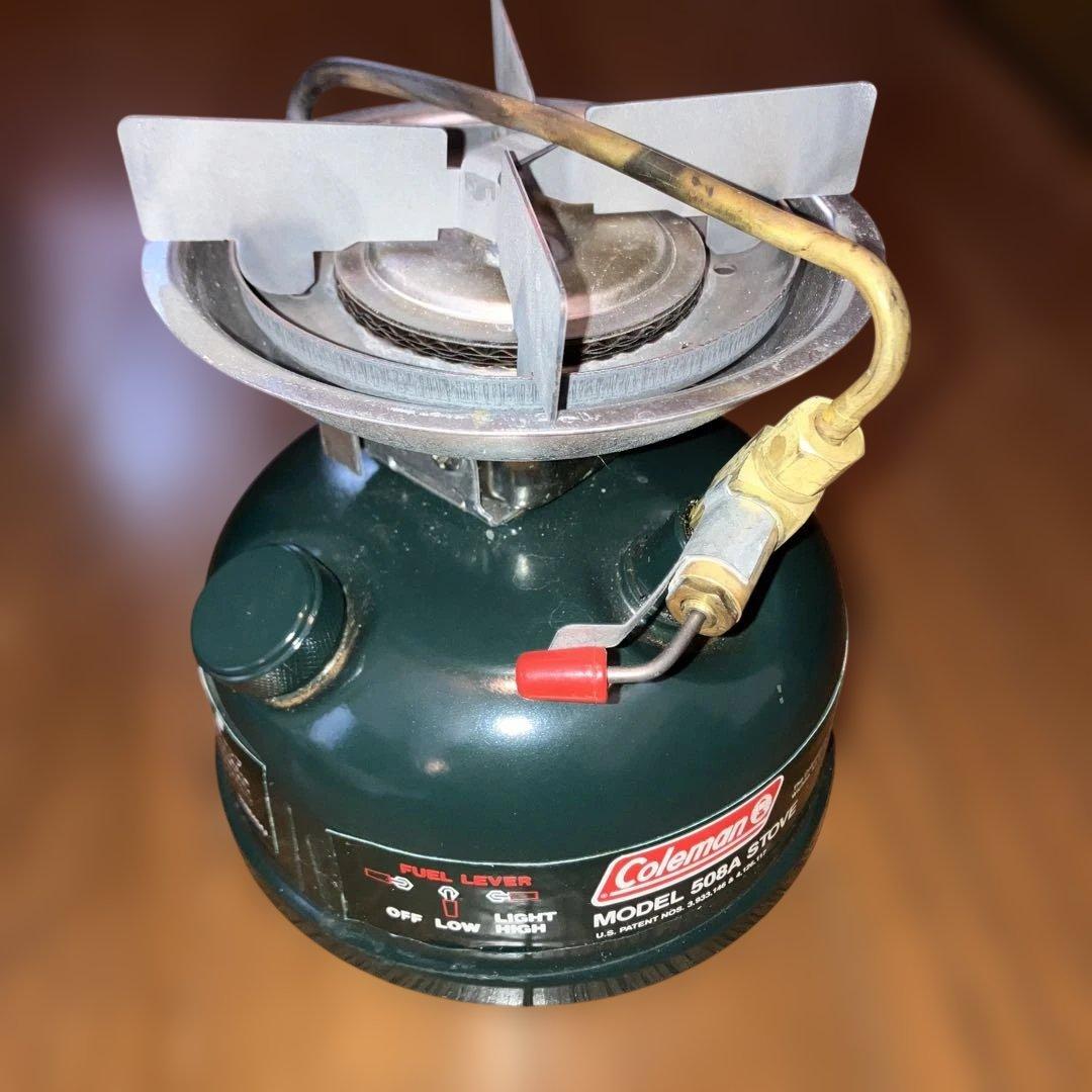 Coleman ランタン286A & シングルバーナー508A USA製　セット