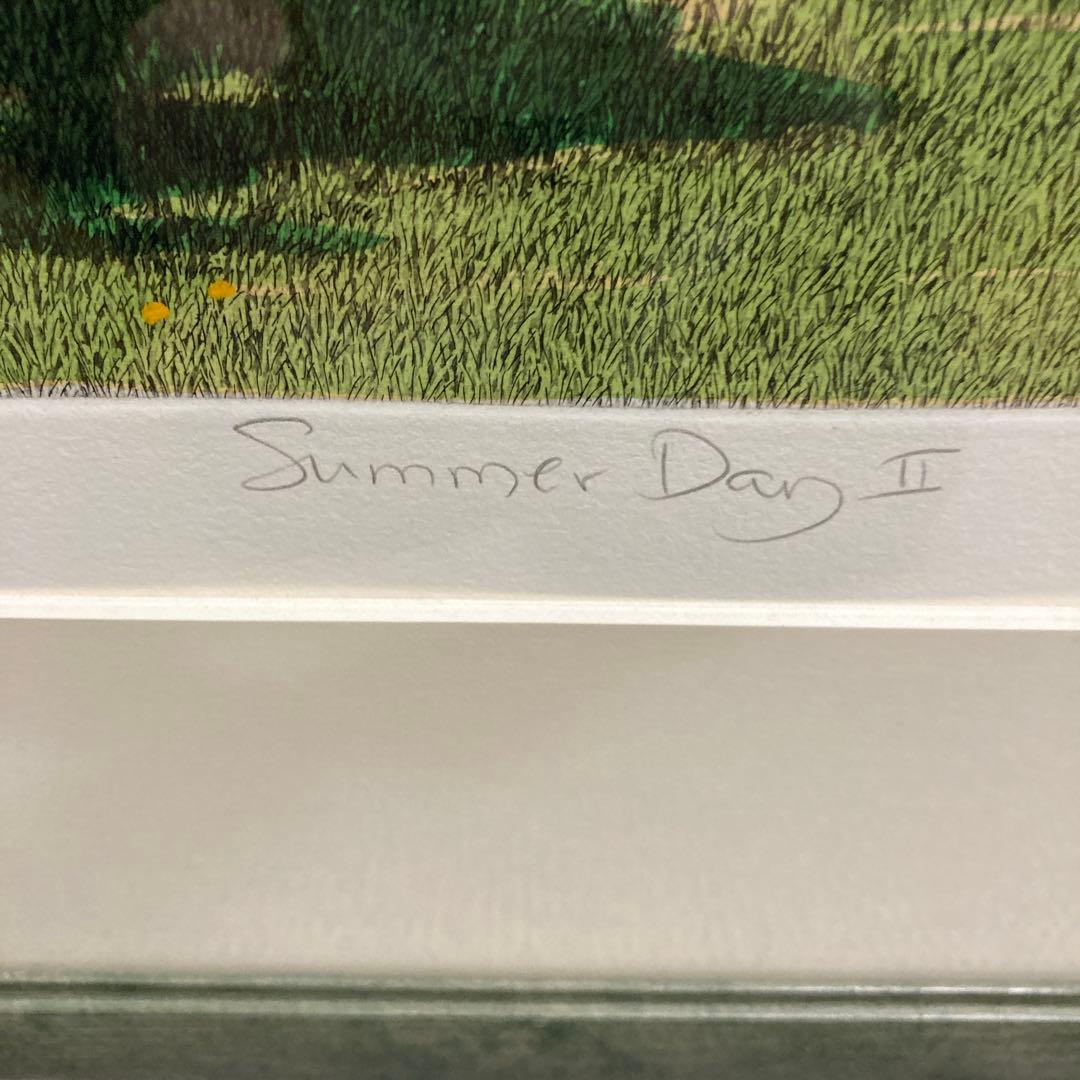 キャロル・コレット 絵画 Summer Day Ⅱ サイン入り