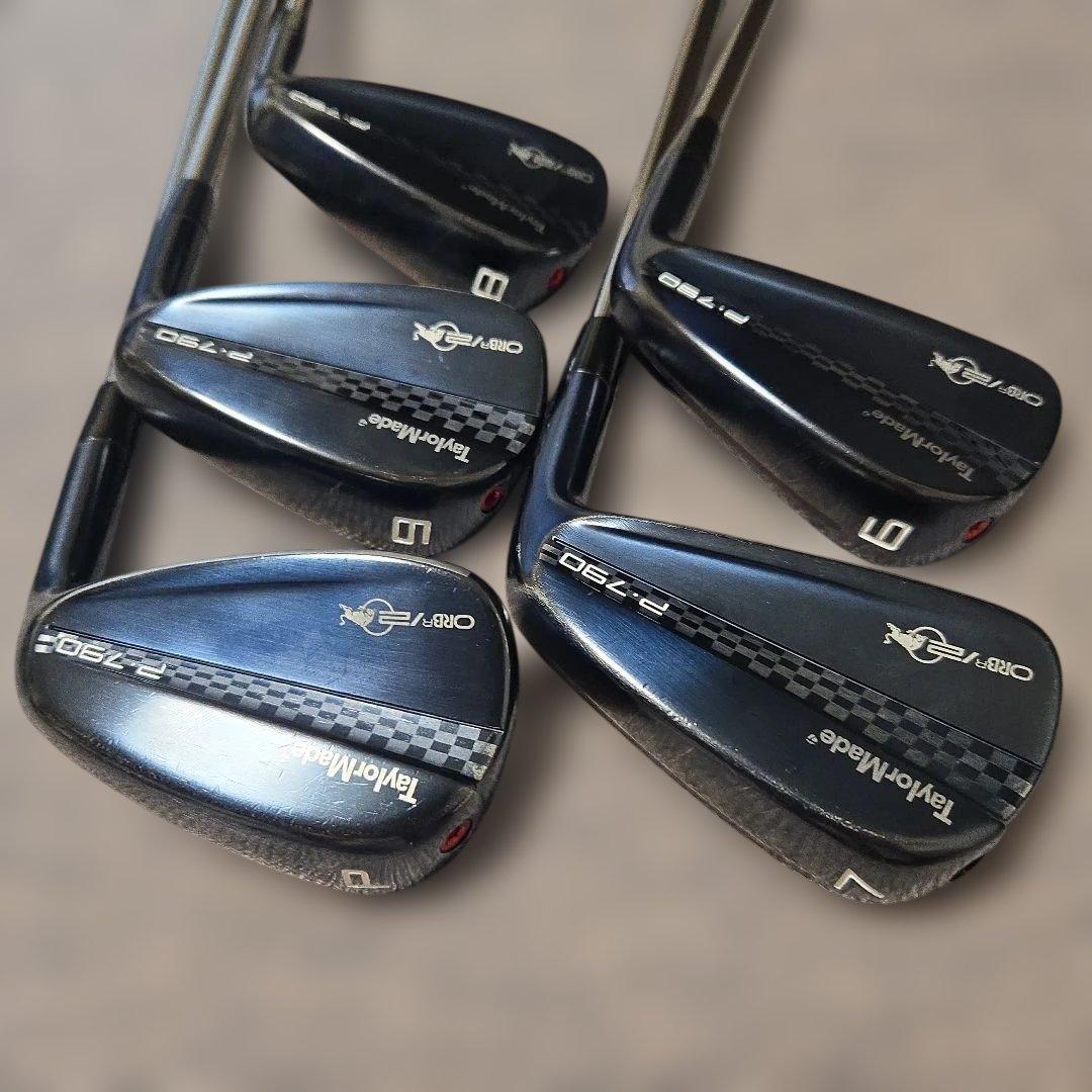 TaylorMade P790 レッドブルコラボ　限定アイアン　5本セット➀