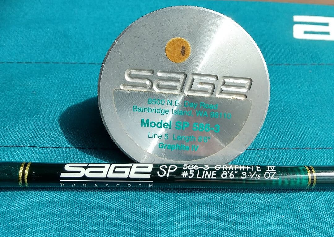 【美品】SAGE SP 586-3 #５『 GRAPHITE IV』