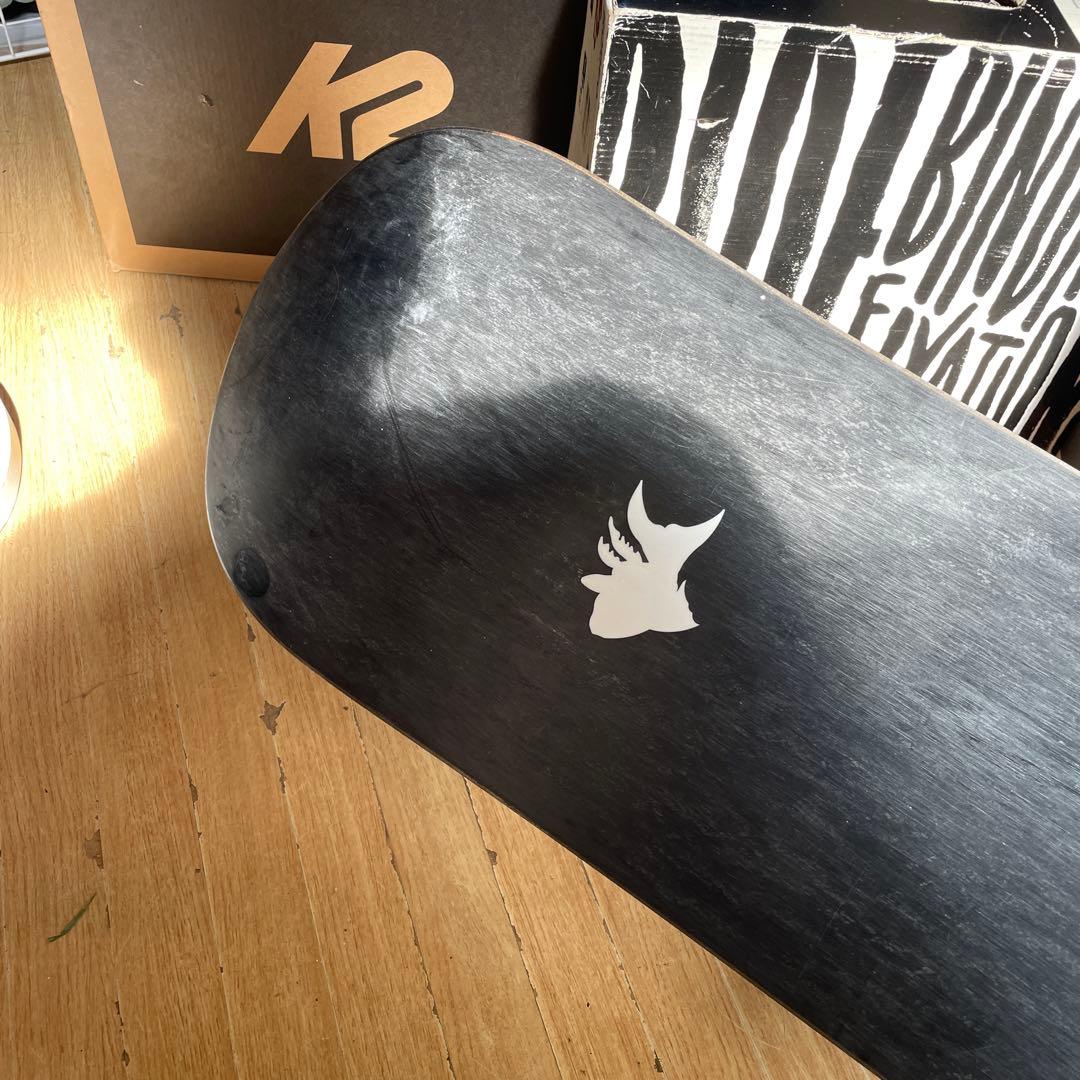 BURTON×SALOMON　バートン　サロモン　クアンタムバイン付スノーボード