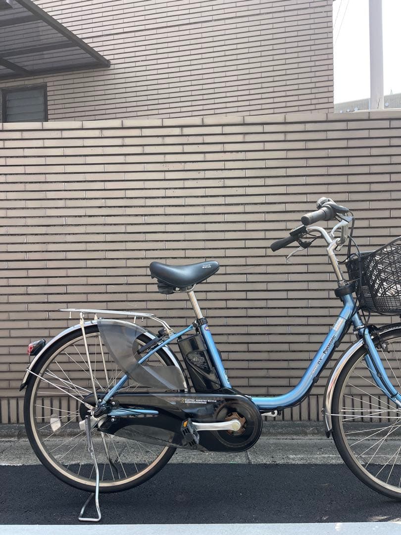 水色 パナソニック電動アシスト自転車 シティタイプ26CPXD36