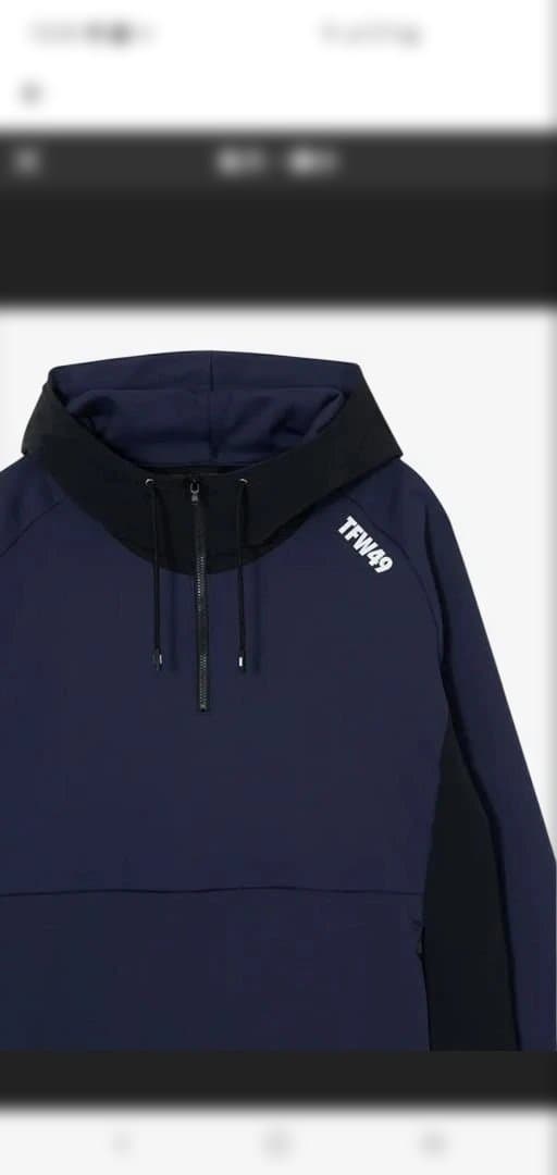 TFW49 2024 A/W COMBINATION HOODIE XLサイズ