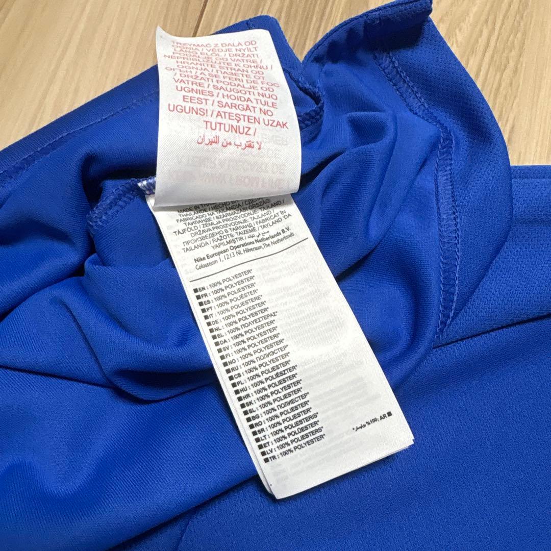 kids Nike DRI-FIT 青 ポロシャツ ナダルアカデミー