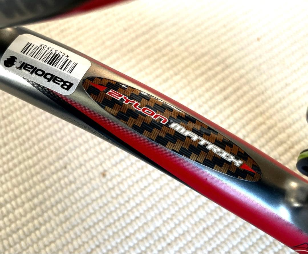 【中古】Babolat DRIVE Z‑TOUR／ガット付・グリップ交換済・G2