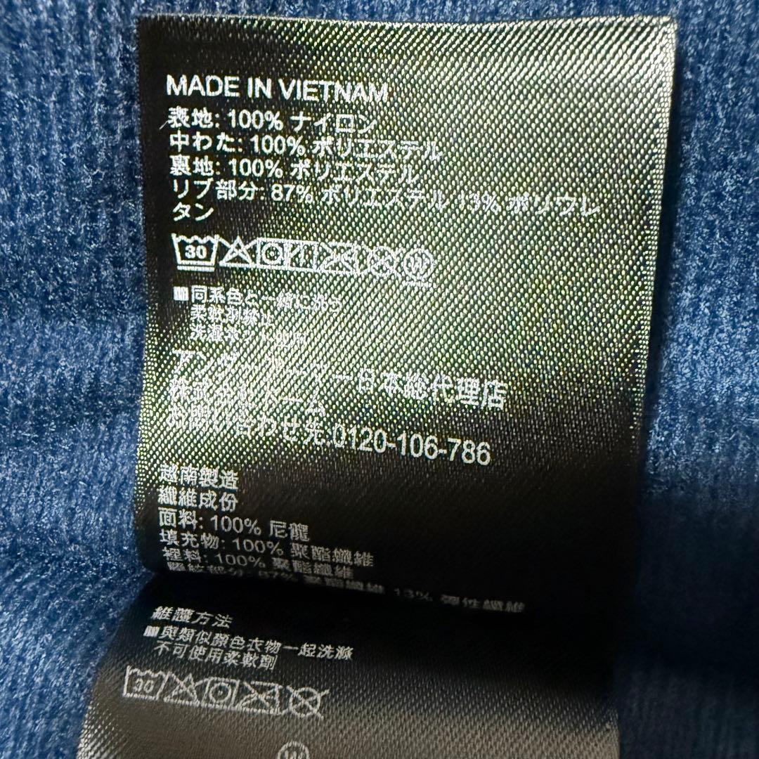 美品　アンダーアーマー ストーム　ベンチコート　ロングコート　ネイビー　XL