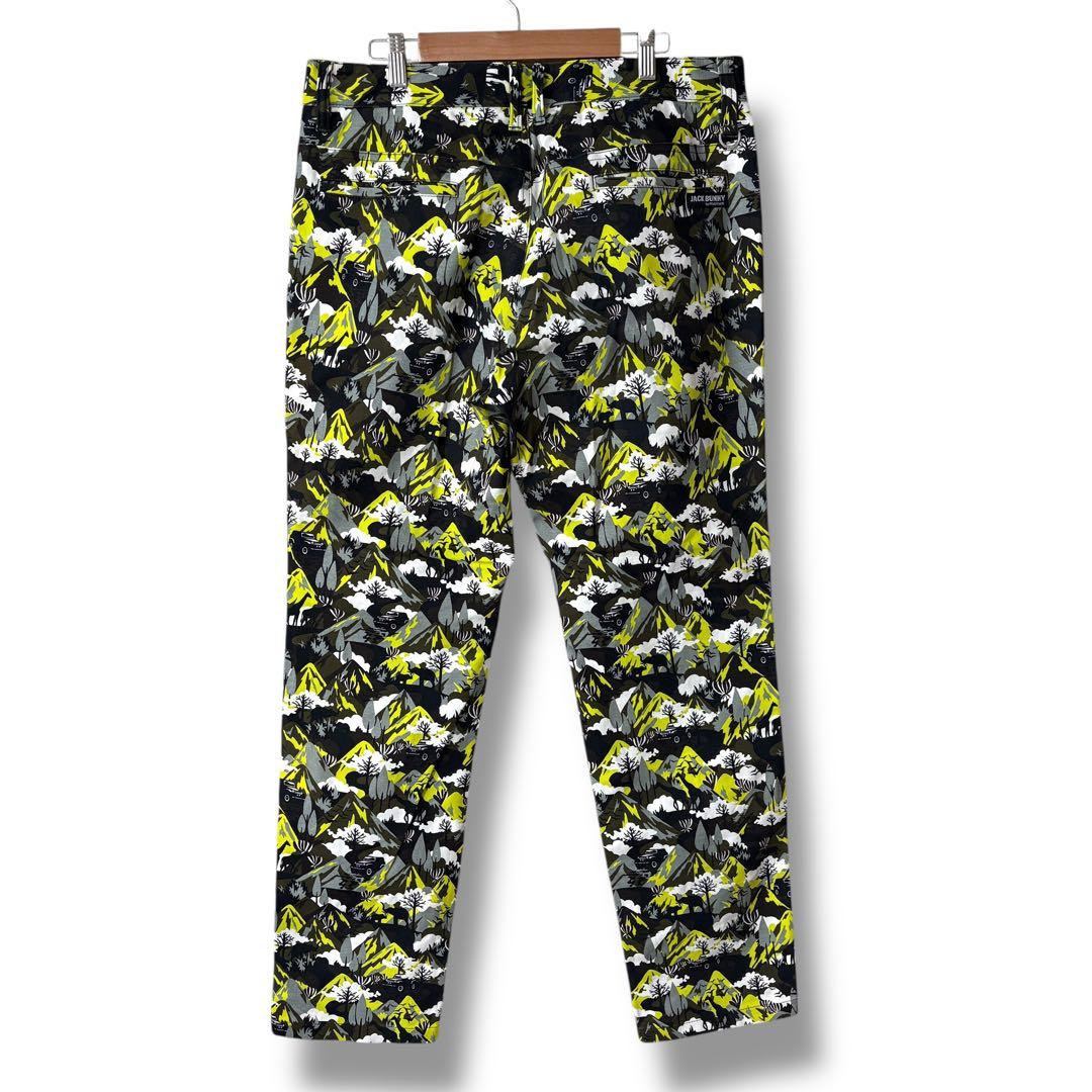 未使用 ジャックバニー パーリーゲイツ ストレッチ ゴルフパンツ リング付き 6