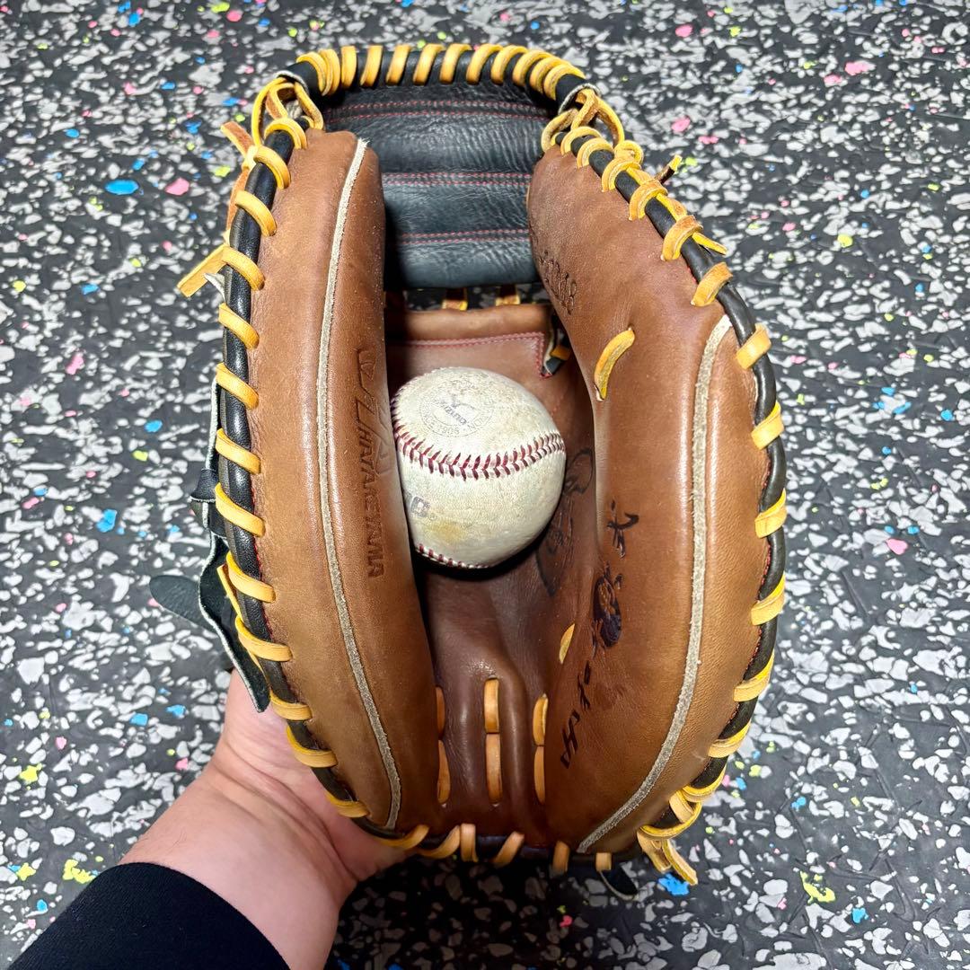 ハタケヤマ 限定品 キャッチャーミット 和牛軟式 WN-21M8 グローブ 野球