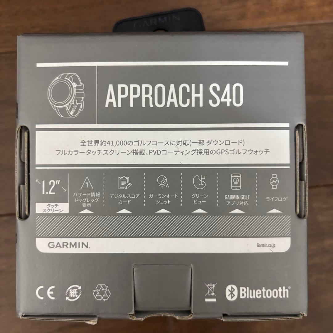 GARMIN(ガーミン)APPROACH S40ゴルフウォッチ おまけ付き
