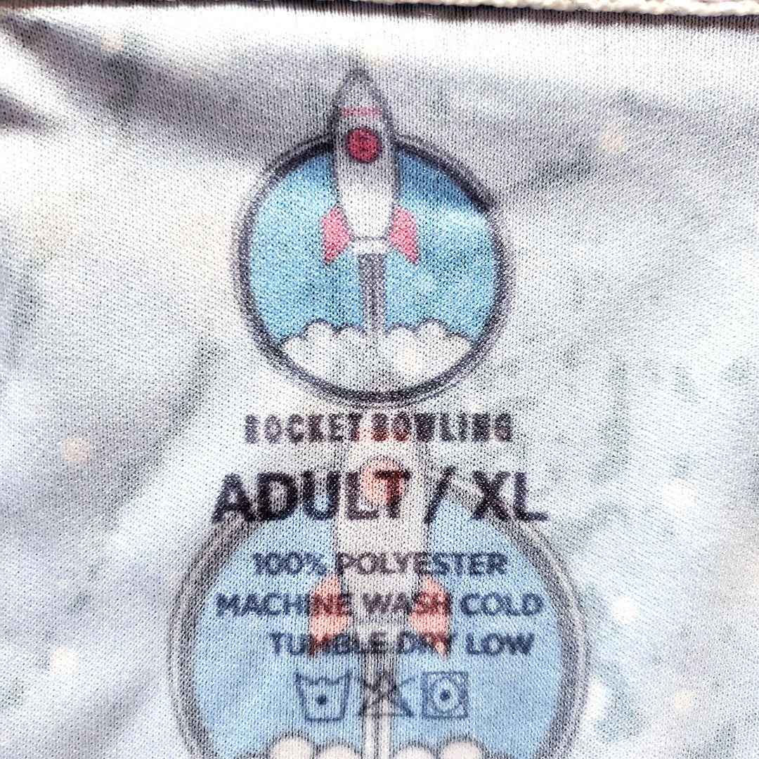 新品✨ブラックウィドー【日本サイズ3L】ブルー　蜘蛛　雪　ロゴ入り　ボウリング