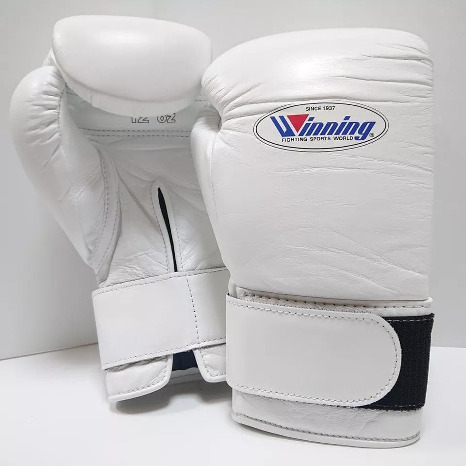 Winning ウイニング ボクシンググローブ 12oz 白 MS-400B②