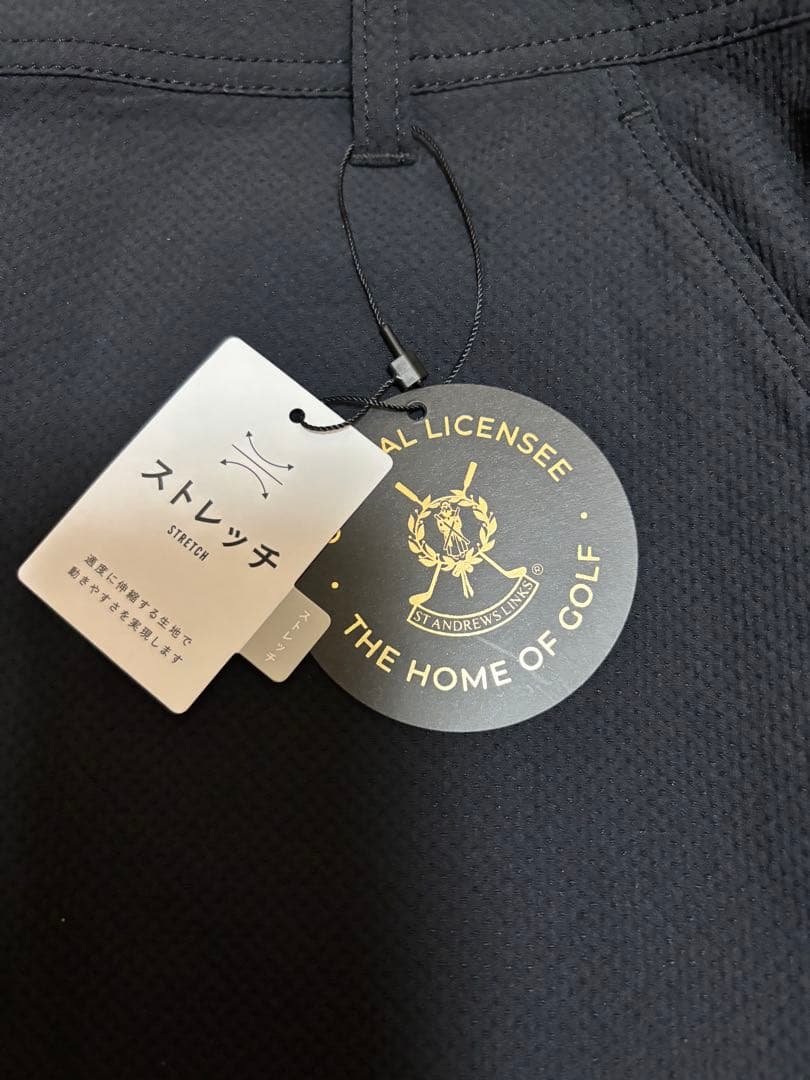 St Andrews ストレッチ春夏スカート　ブラック