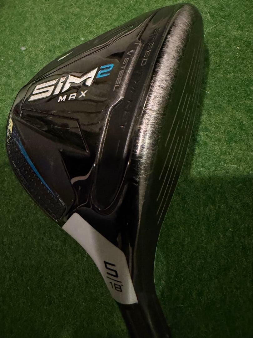 TaylorMade SIM2 MAX 5W18度 ヘッドカバー付き