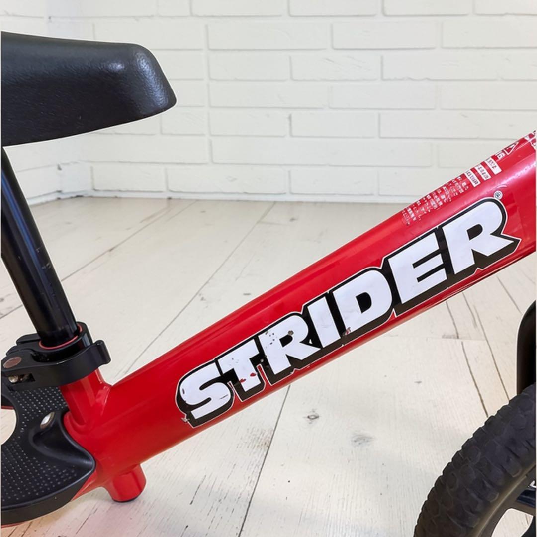人気モデル❣️ STRIDER ストライダー 赤 バランスバイク 動作OK