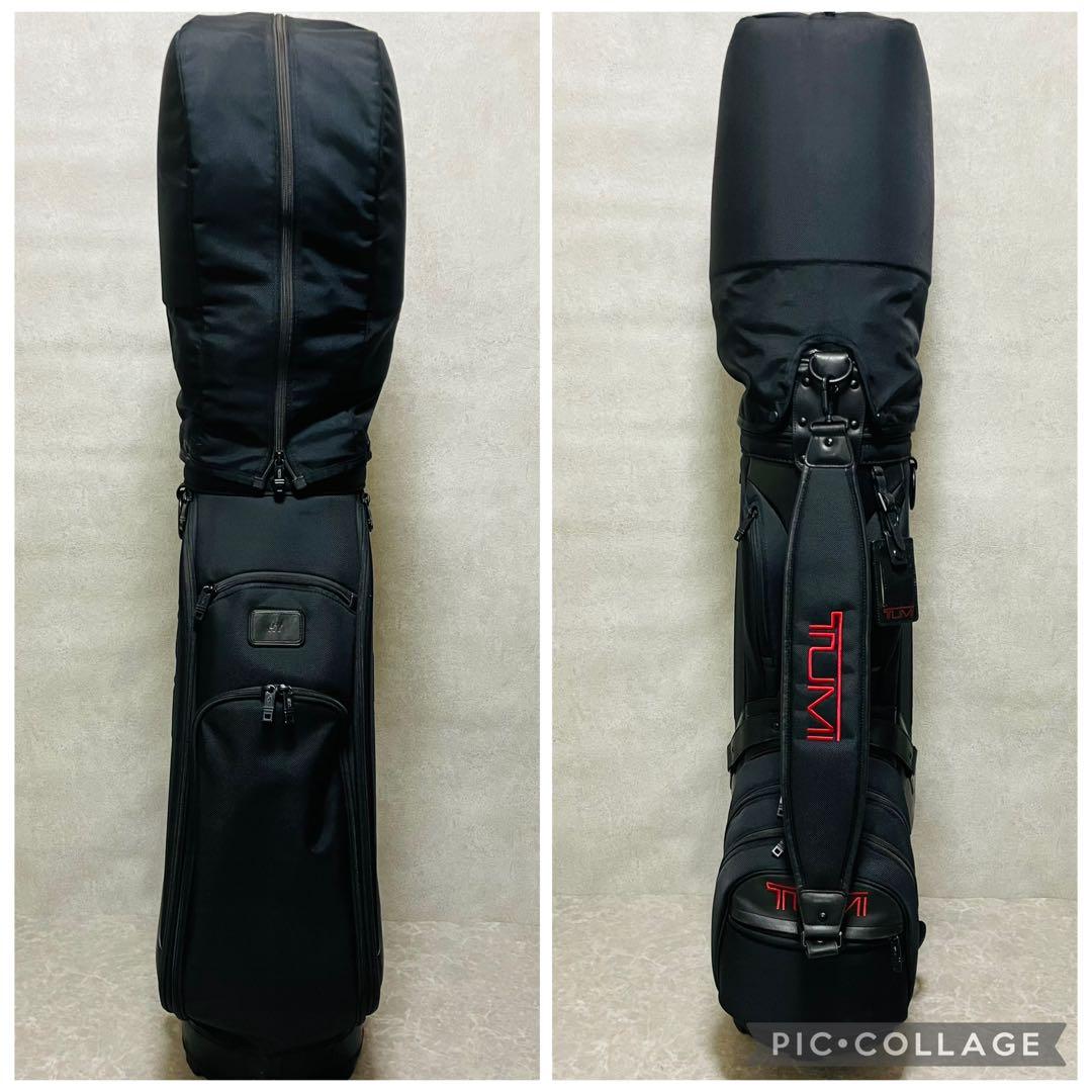 ほぼ未使用　希少　TUMI トゥミ キャディバッグ　ゴルフバッグ　ALPHA3