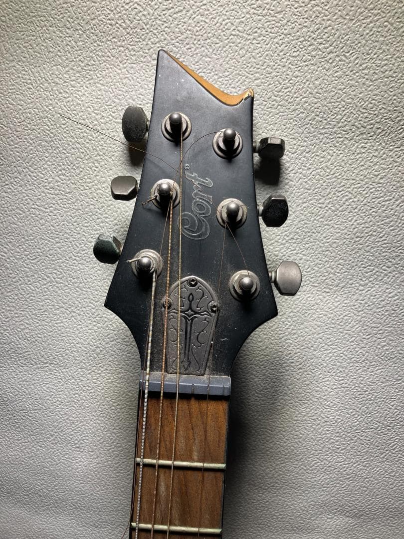 ギター cort EVL-A6 BKS