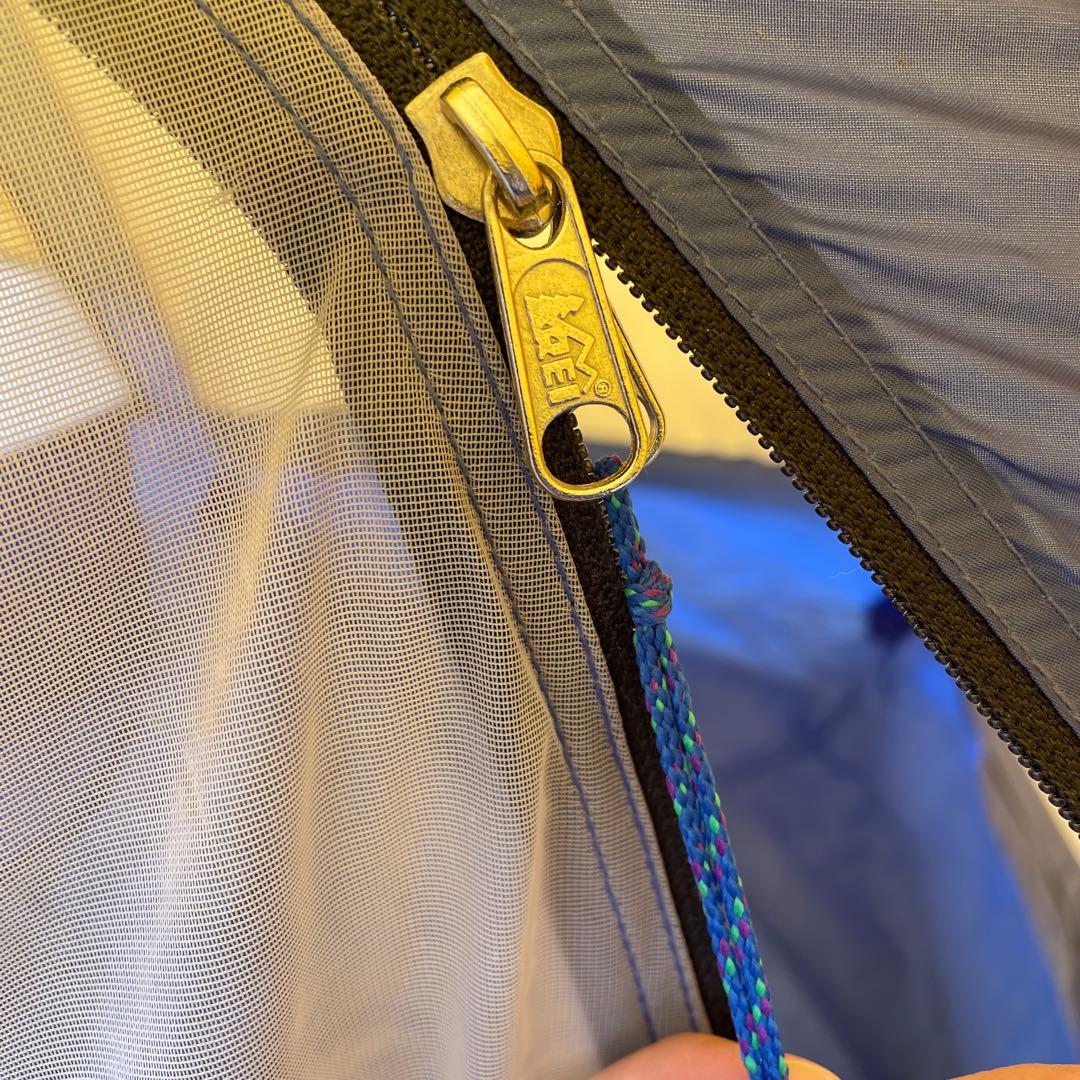 REI ドーム型テント イエロー/ブルー