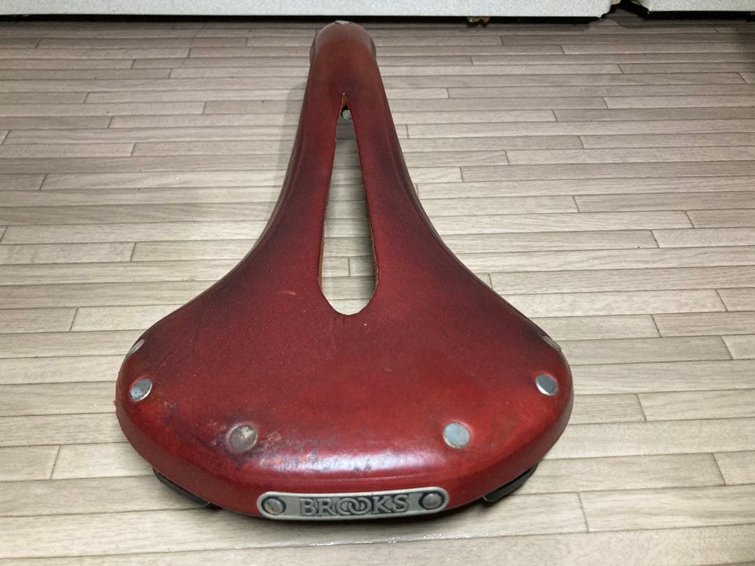 【ジャンク】BROOKS ブラウン レザーサドル