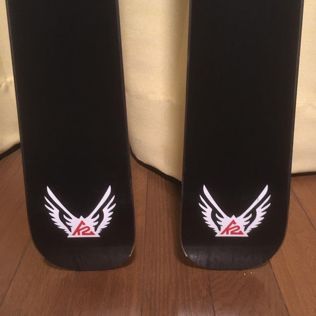 k2 スキー板　170cm ビンディング付　美品 2/6まで