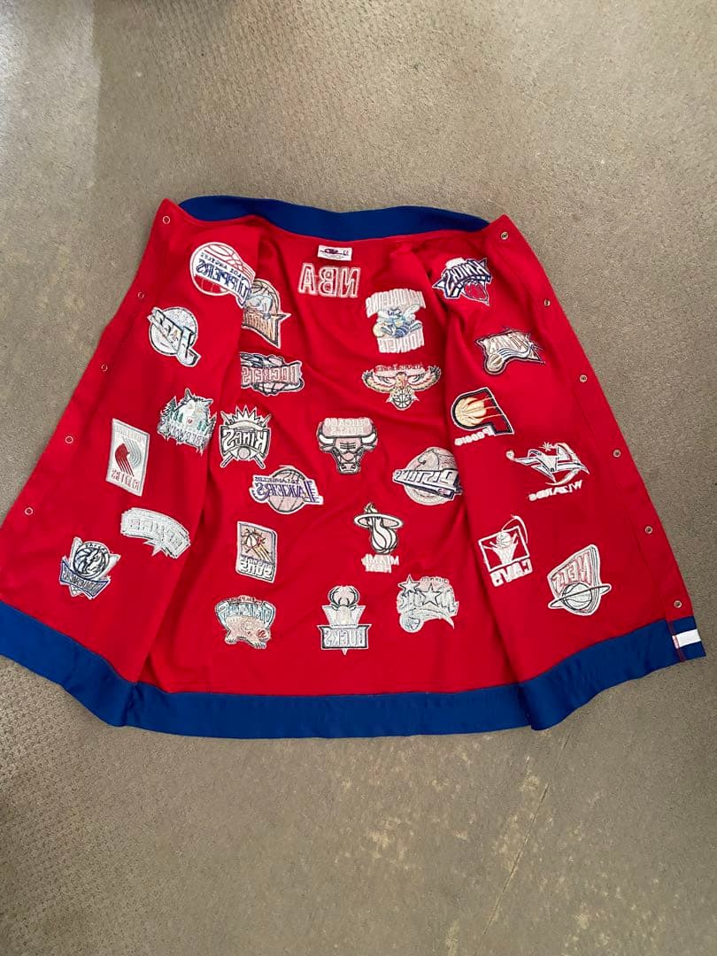 NBA★オールスター総刺繍ワッペン★90’s ジャージ チームウェア