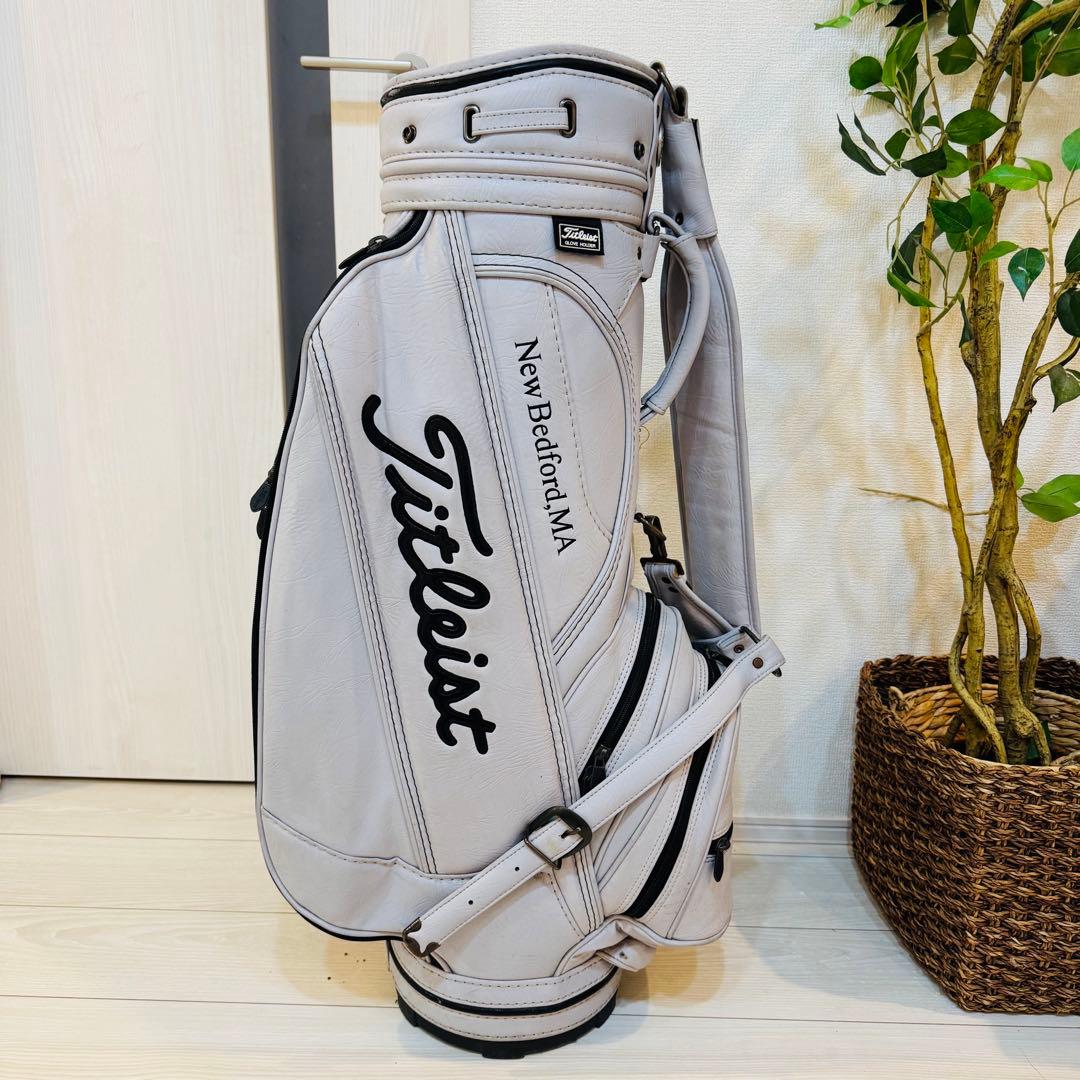 【希少 限定】Titleist ATHLETE キャディバッグ ホワイト