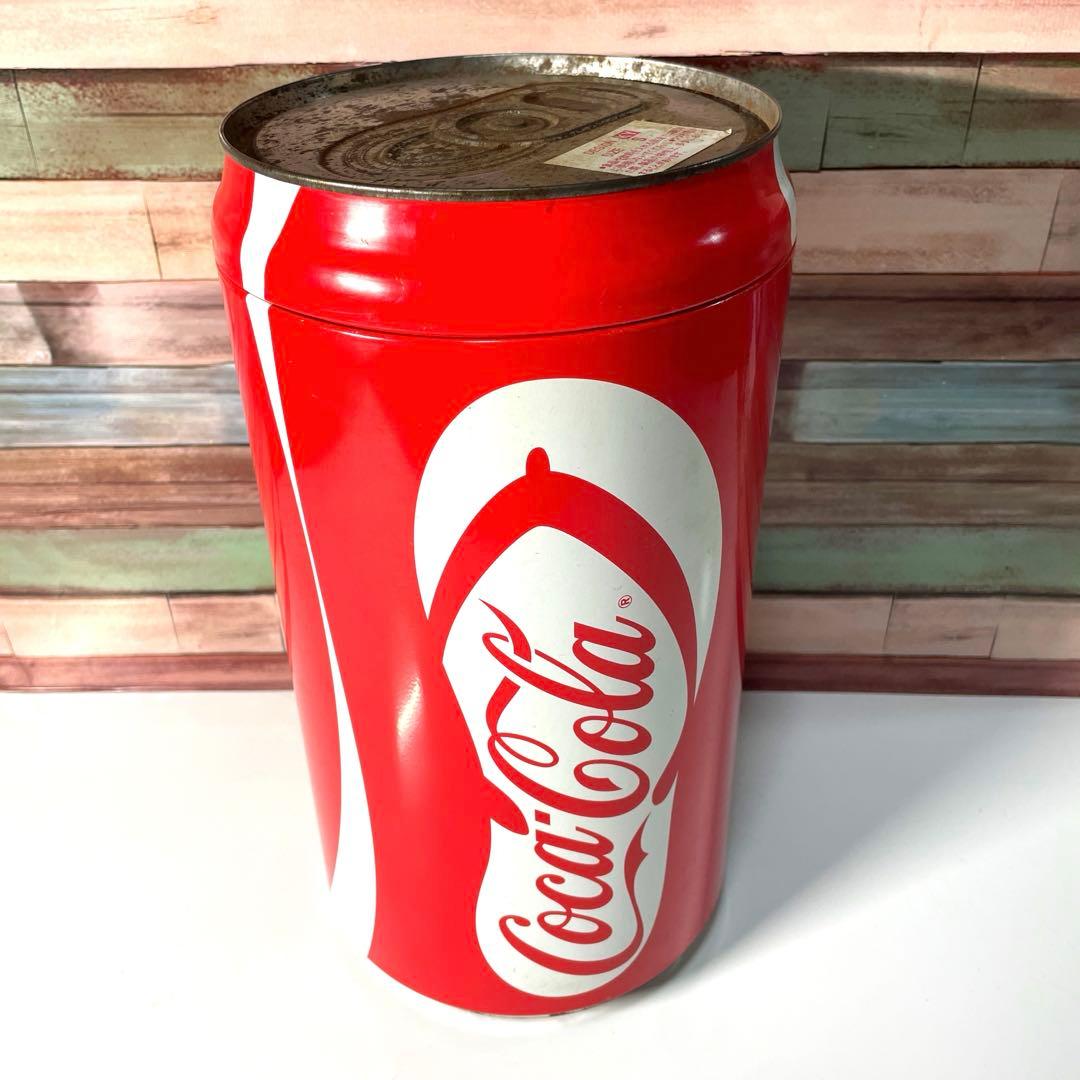 レア★コカ・コーラ★ノベルティ★インテリア雑貨★大きな缶ケース★送料込み