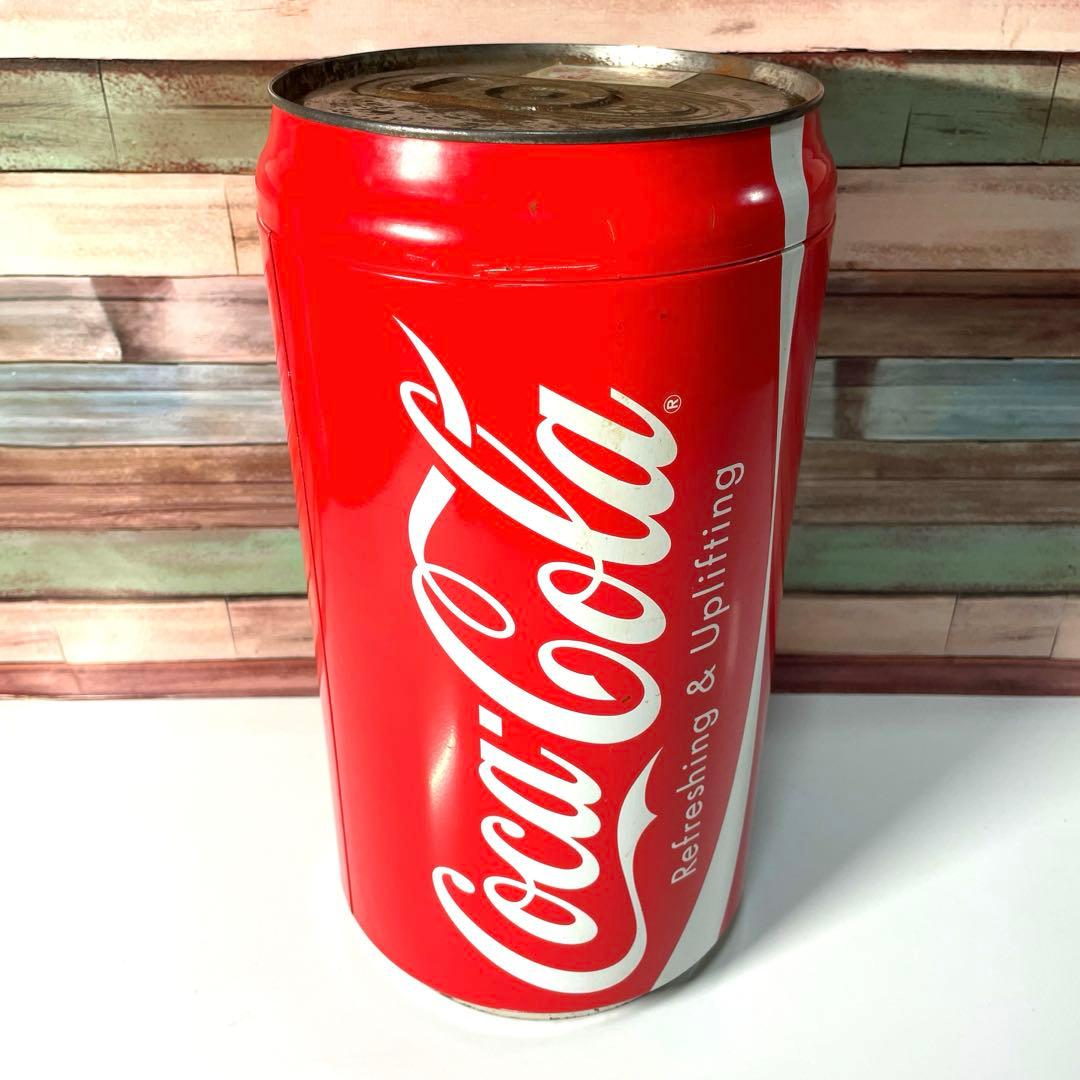 レア★コカ・コーラ★ノベルティ★インテリア雑貨★大きな缶ケース★送料込み