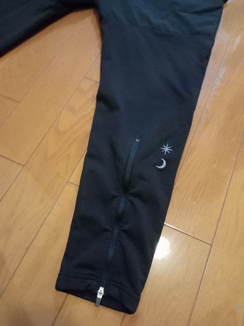 【いちかわ】ルースイソンブラ　ナビゲーターサーモライトパンツ　ブラック　S