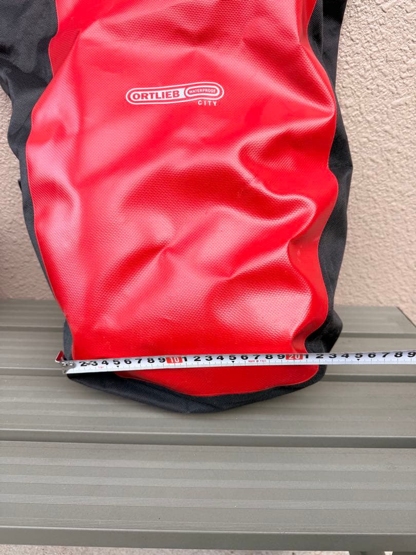 ORTLIEB 防水バッグ 3点セット 赤黒