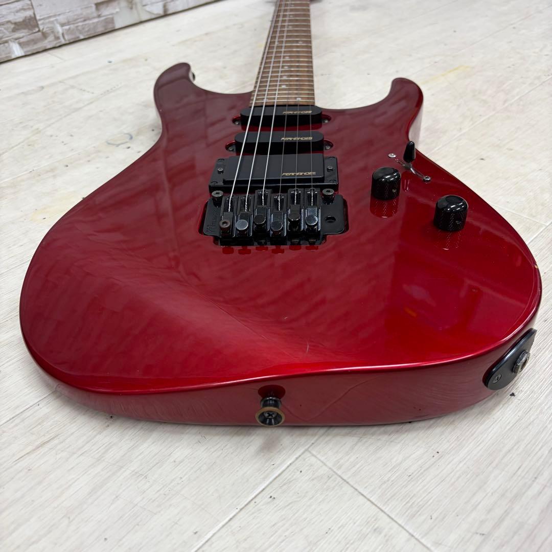 Fernades フェルナンデス ビンテージ エレキギター FR-55 レッド
