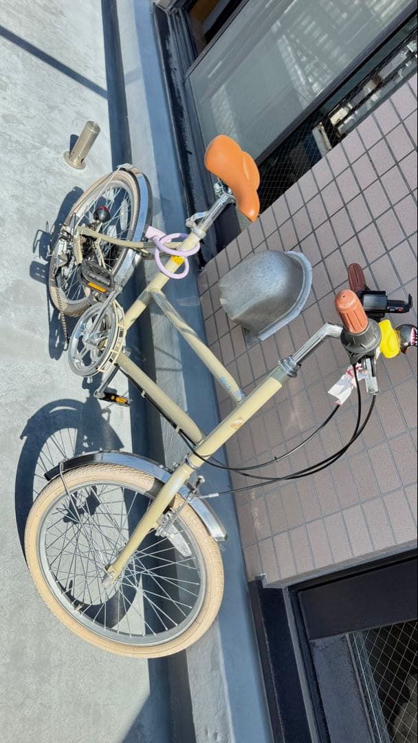 自転車 Norway OSLO シティサイクル ベージュ