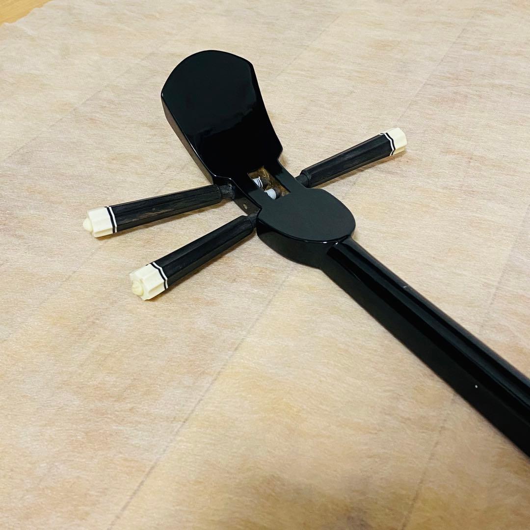 極美品✨沖縄 三線 特上 人工皮革 蛇柄 三味線