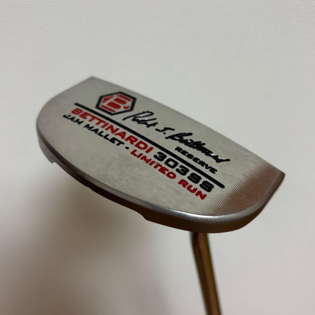 ベティナルディ シグネチャー　JAM MALLET リミテッドラン　パター