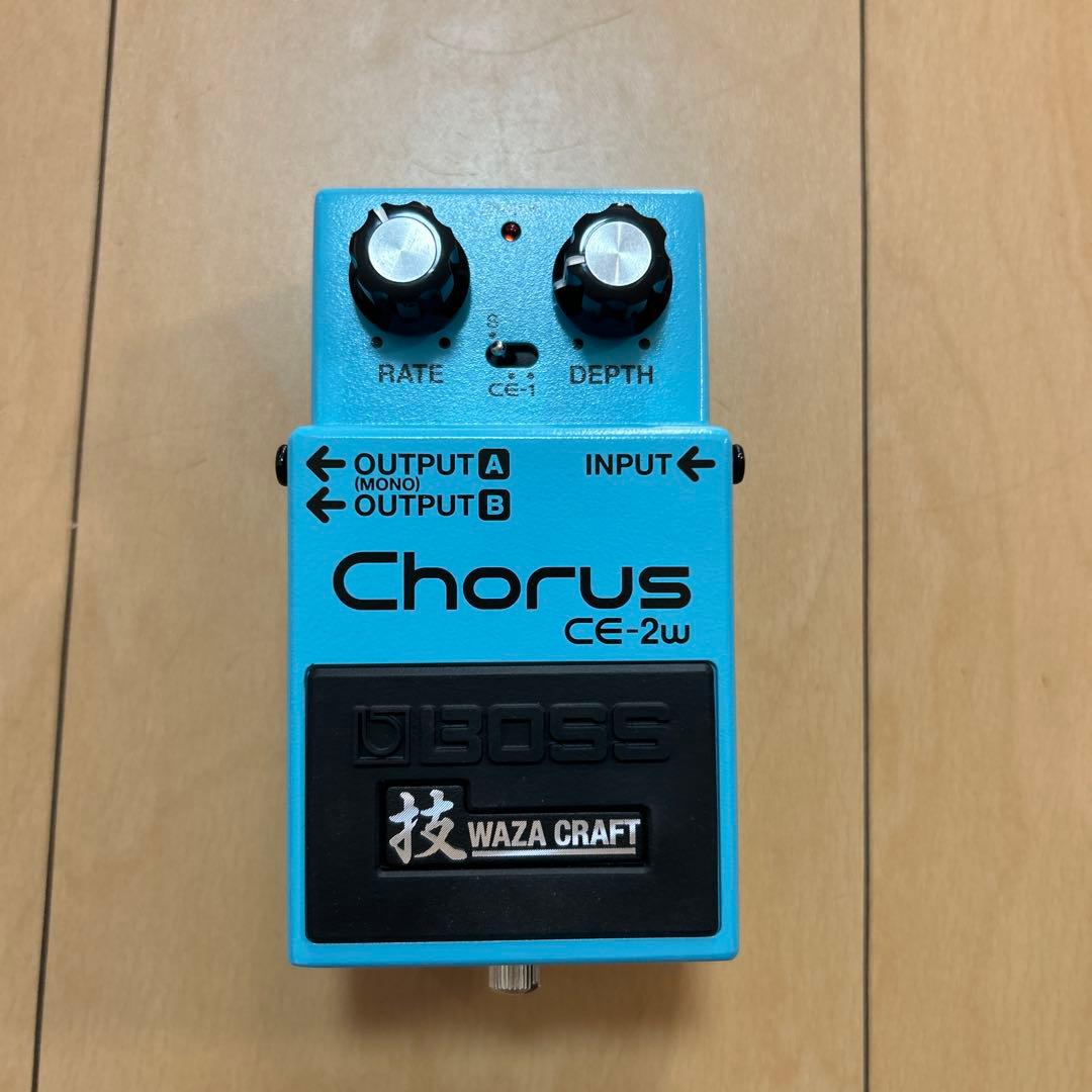 ギター BOSS Chorus CE-2w Waza Craft