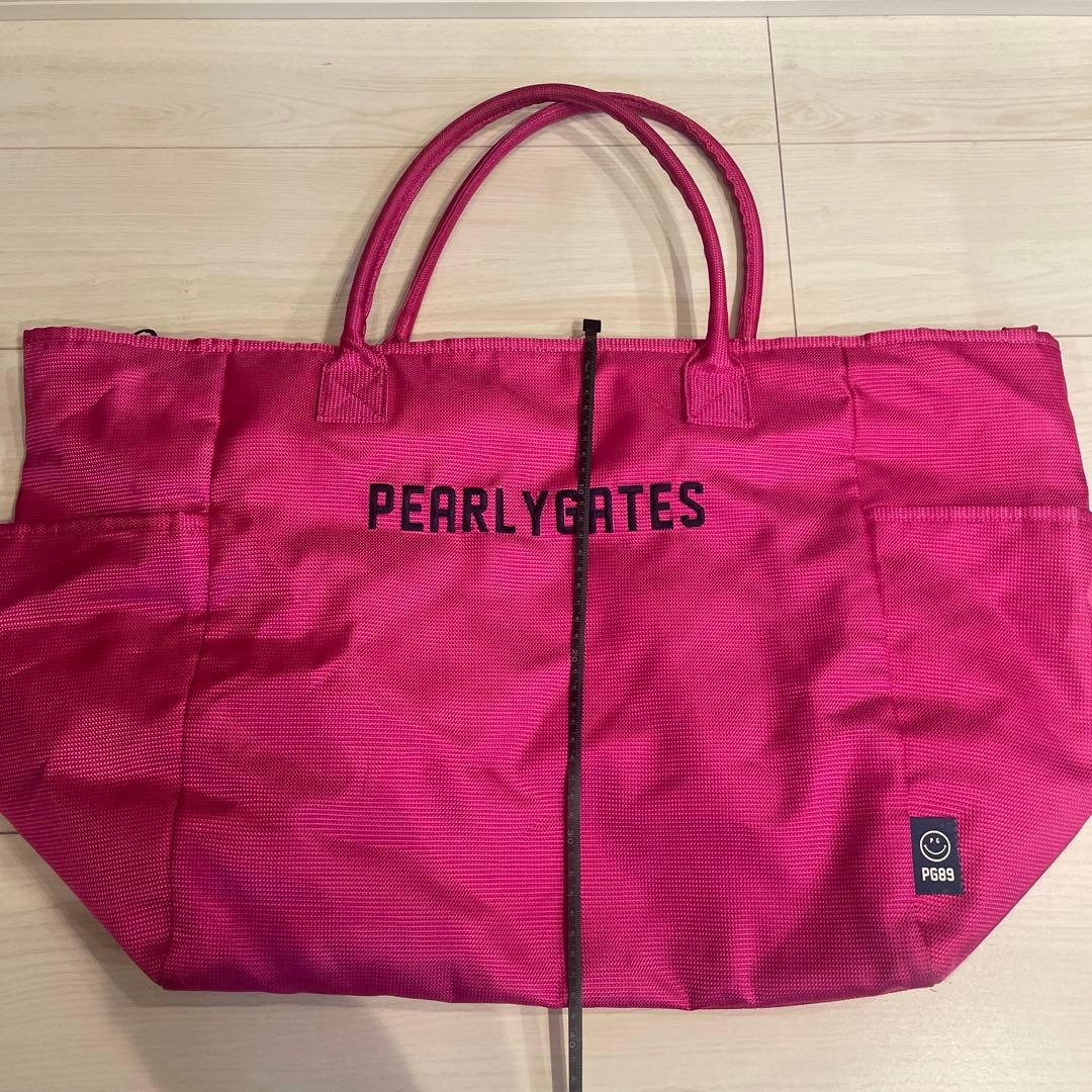 PEARLYGATES ピンク ボストンバック