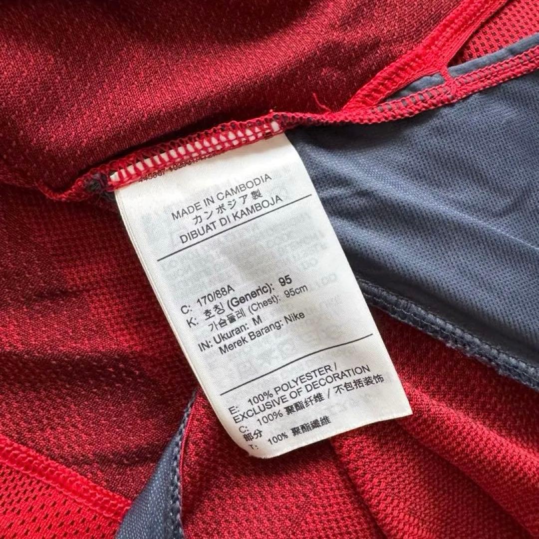 美品 NIKE GYAKUSOU ランニング ハーフジップシャツ M