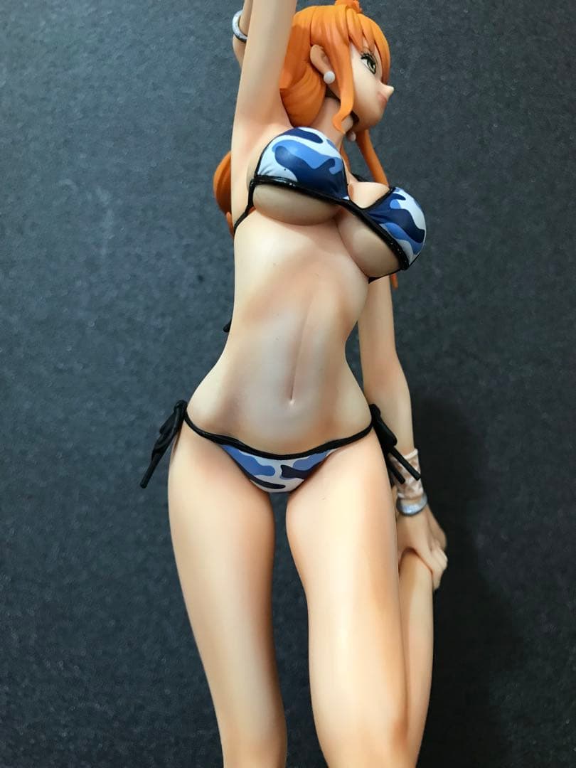 ワンピース ナミ フィギュア　リペイント　 オークション