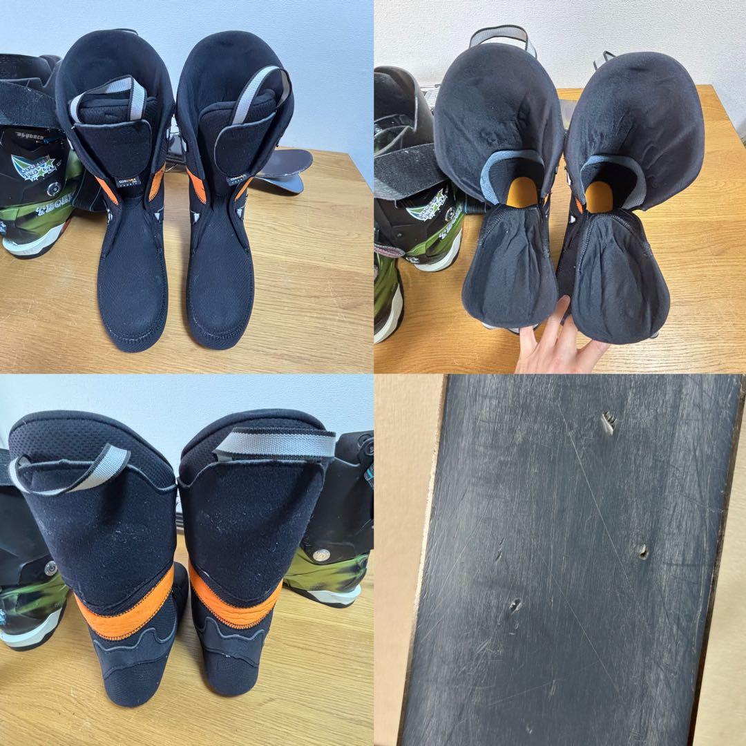 メンズ　ショートスキー　ファンスキーセット　Tecnica 26-26.5cm